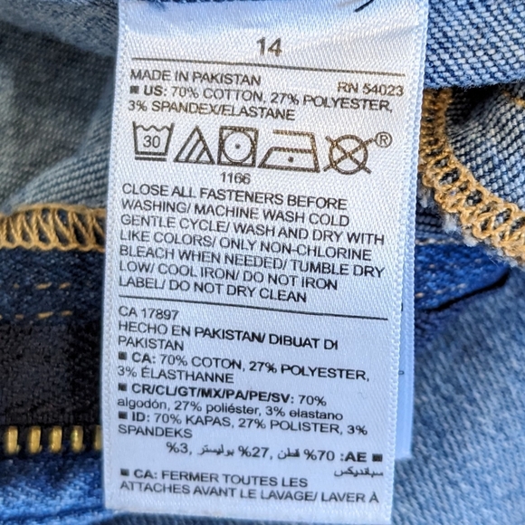 Old Navy Extra Highrise Ballerina Jeggings 360degree stretch Girls Size … - Picture 15 of 15